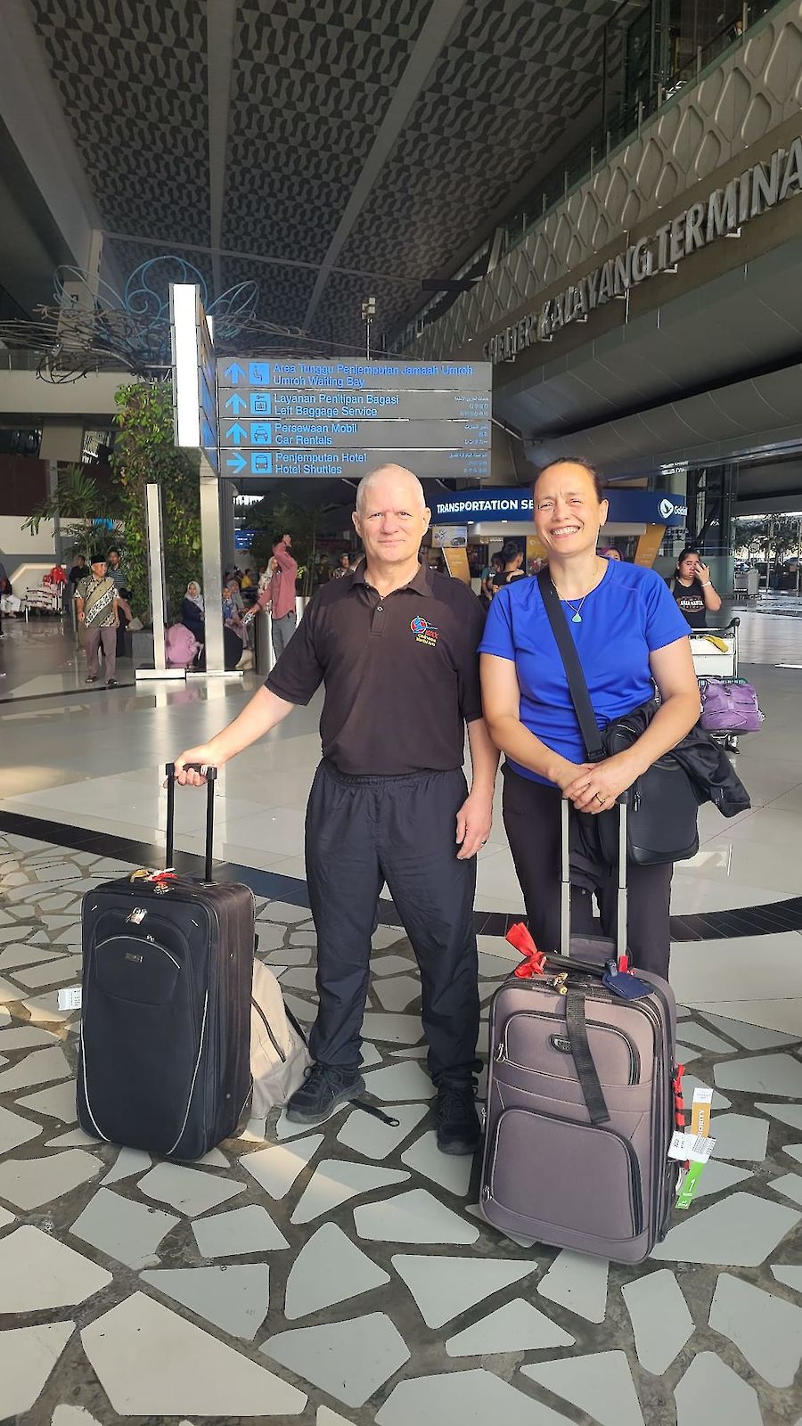 September - Nigel and Tracy - Jakarta. Indonesia