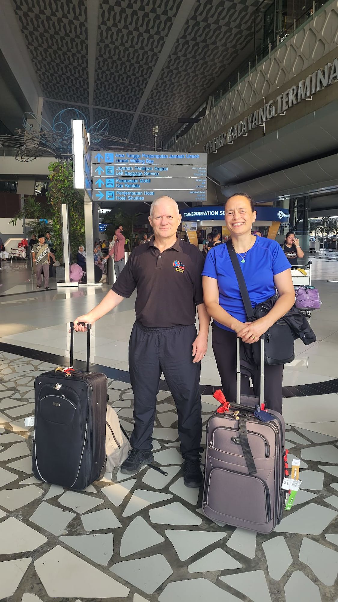 September - Nigel and Tracy - Jakarta. Indonesia