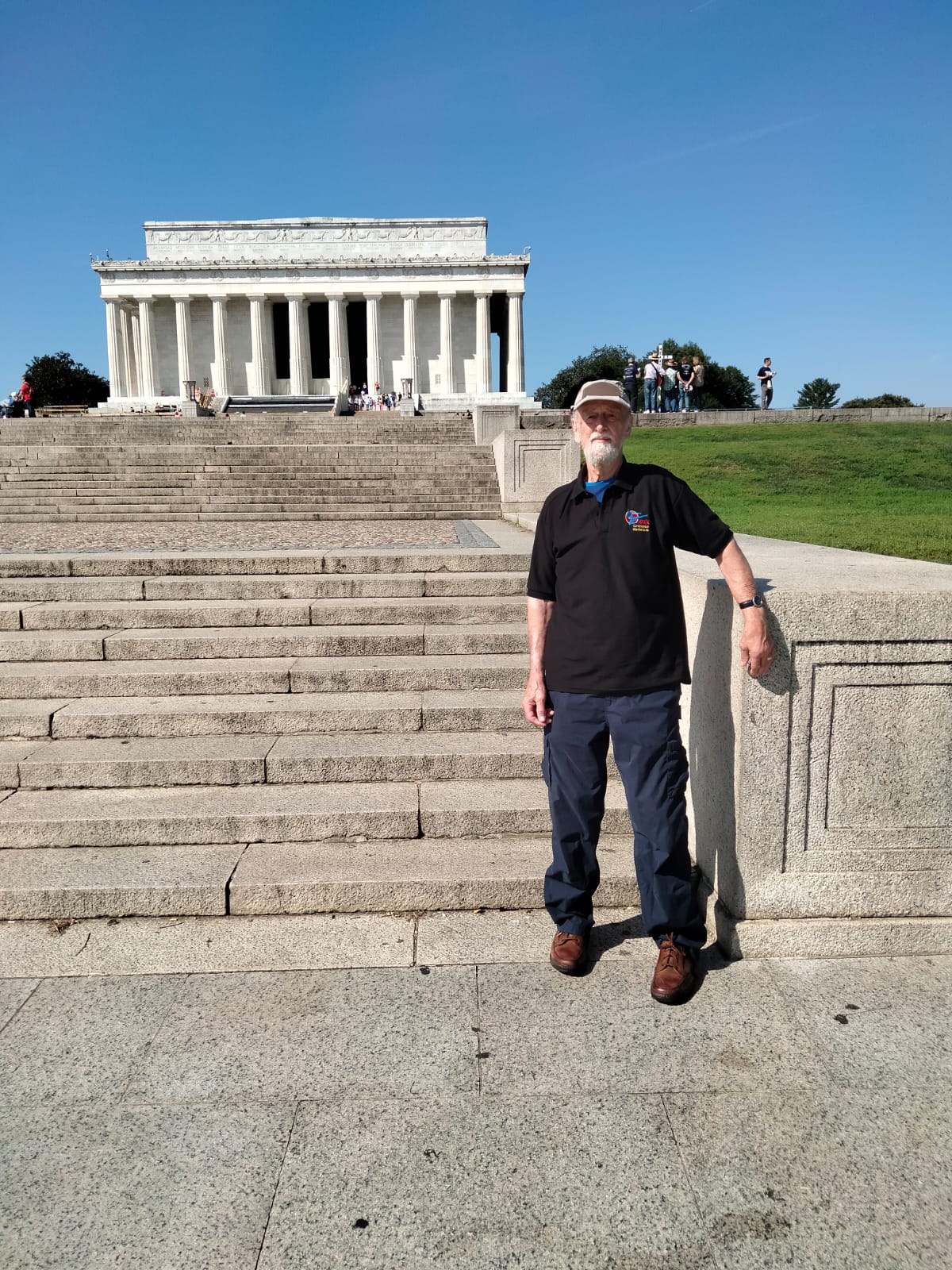October - Richard - Lincoln Memorial, WA DC, USA
