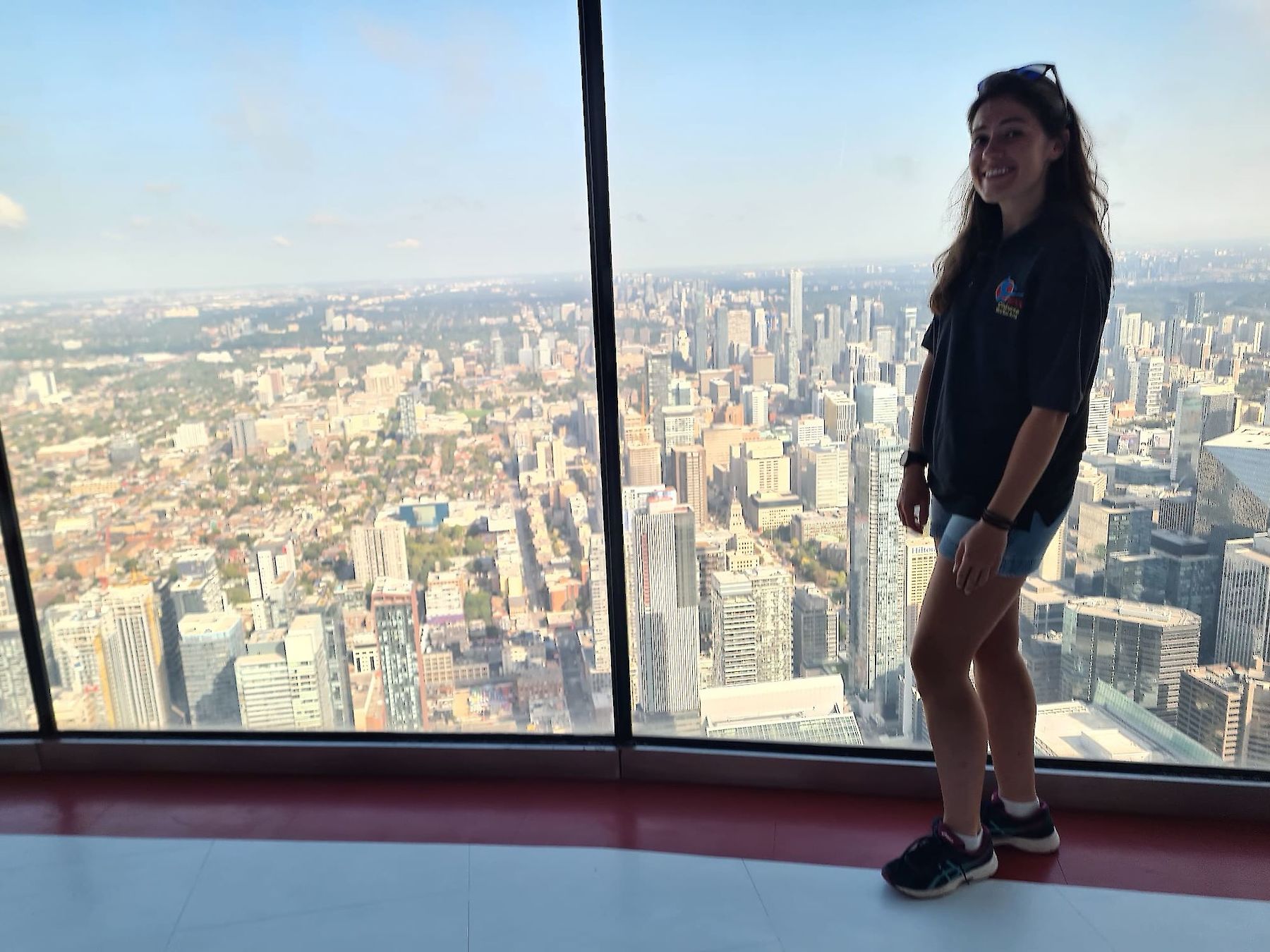 October - Rebekka - CN Tower, Toronto, Canada