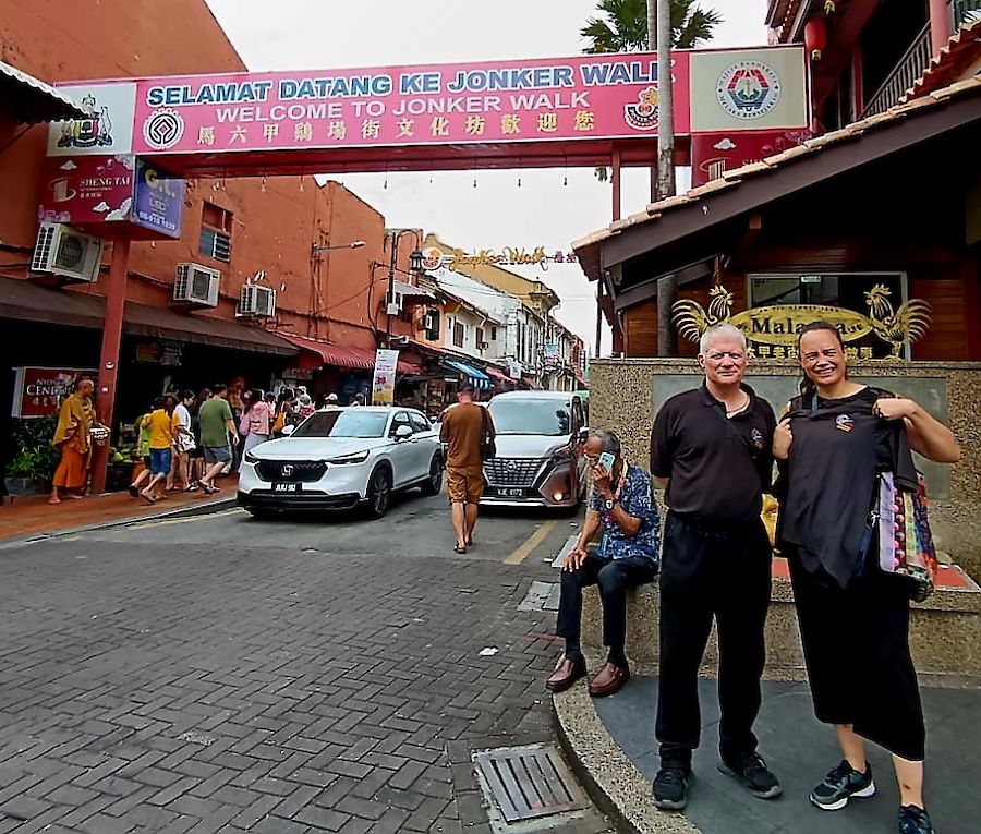 December - welcome to Jonkers Walk, Melakka