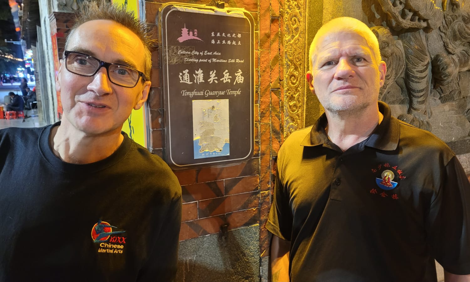 NOVEMBER - Nigel and John G - Guanyue Temple, Quanzhou, China