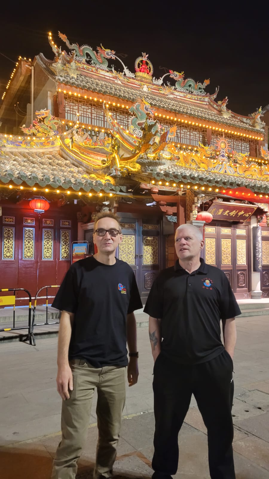 NOVEMBER - Nigel and John G - Guanyue Temple, Quanzhou, China
