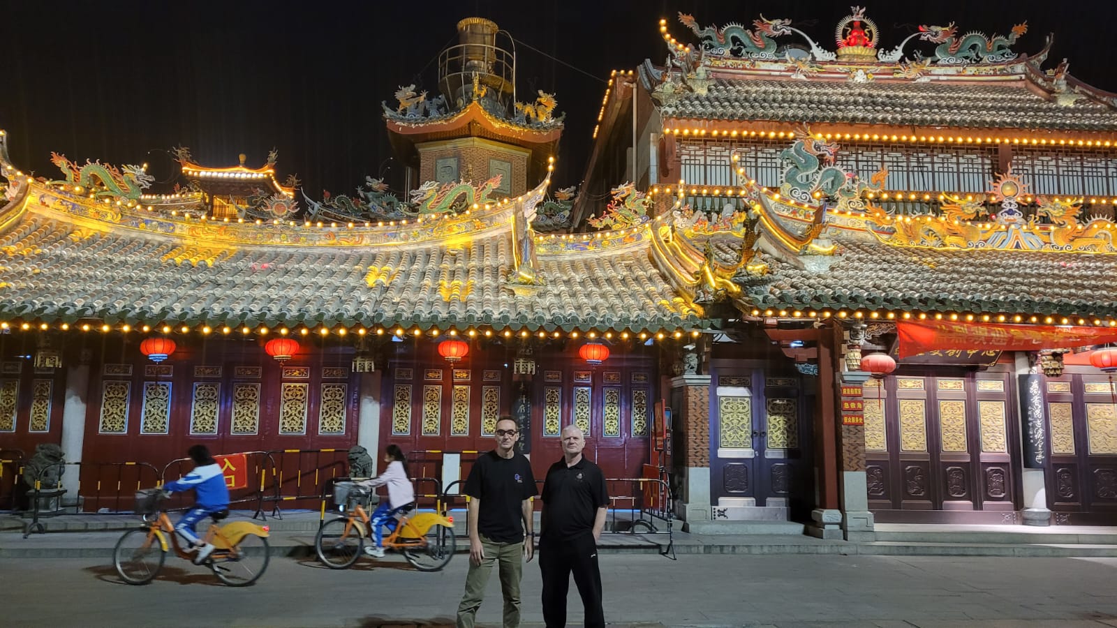 NOVEMBER - Nigel and John G - Guanyue Temple, Quanzhou, China