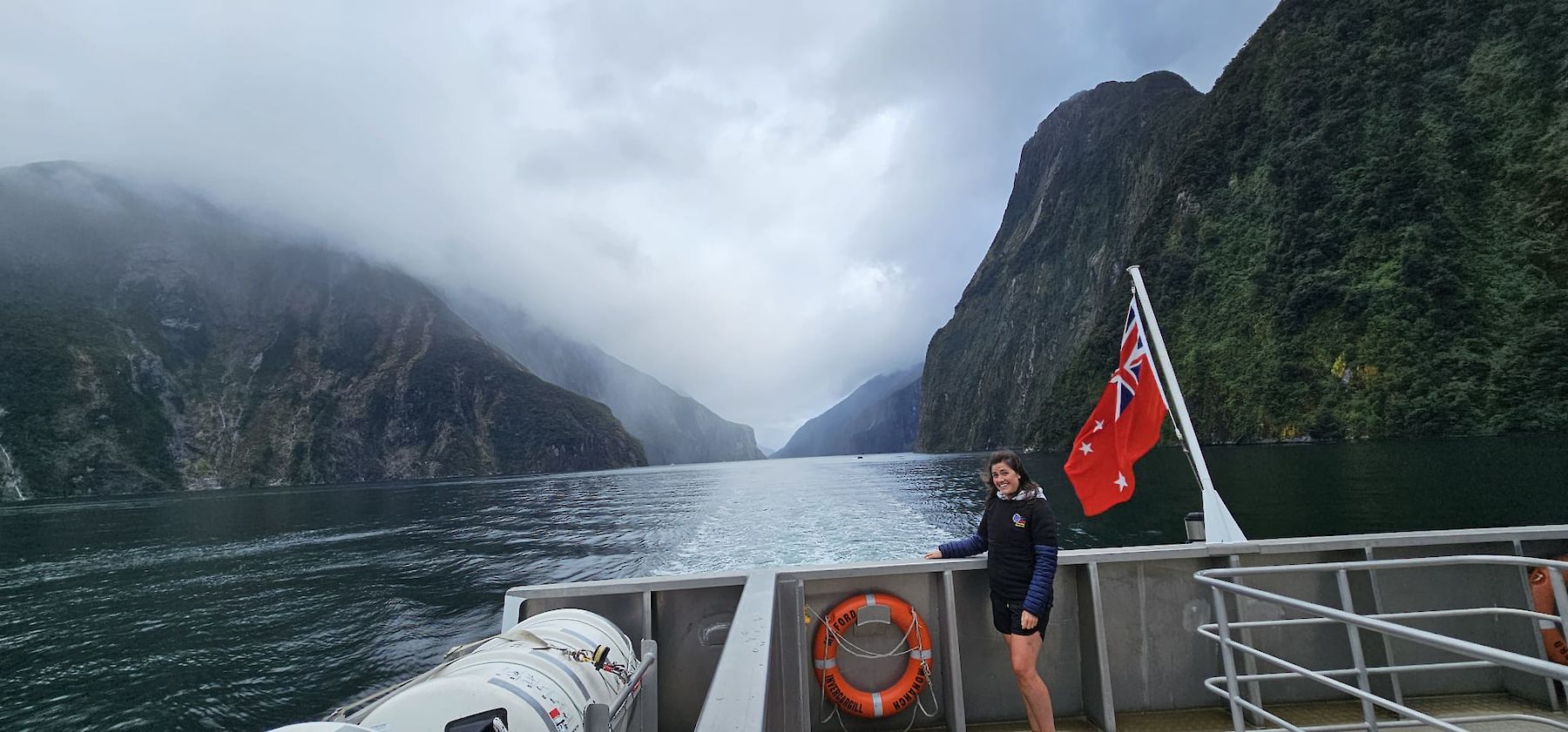 MARCH - Rebekka - Milford Sound Cruise, New Zealand
